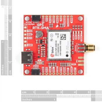 GPS-16481 GPS-RTK-SMA Breakout - ZED-F9P (Qwiic) ZED-F9P-01B-01